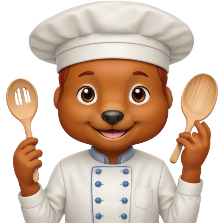 chef red dog emoji