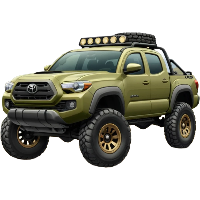 2025 olive Tacoma off-road  emoji