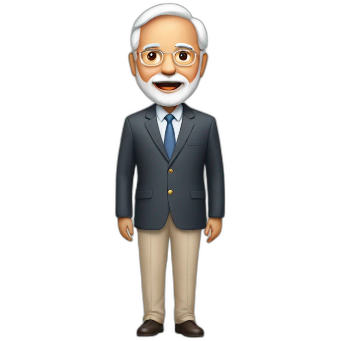 modi standing figure emoji