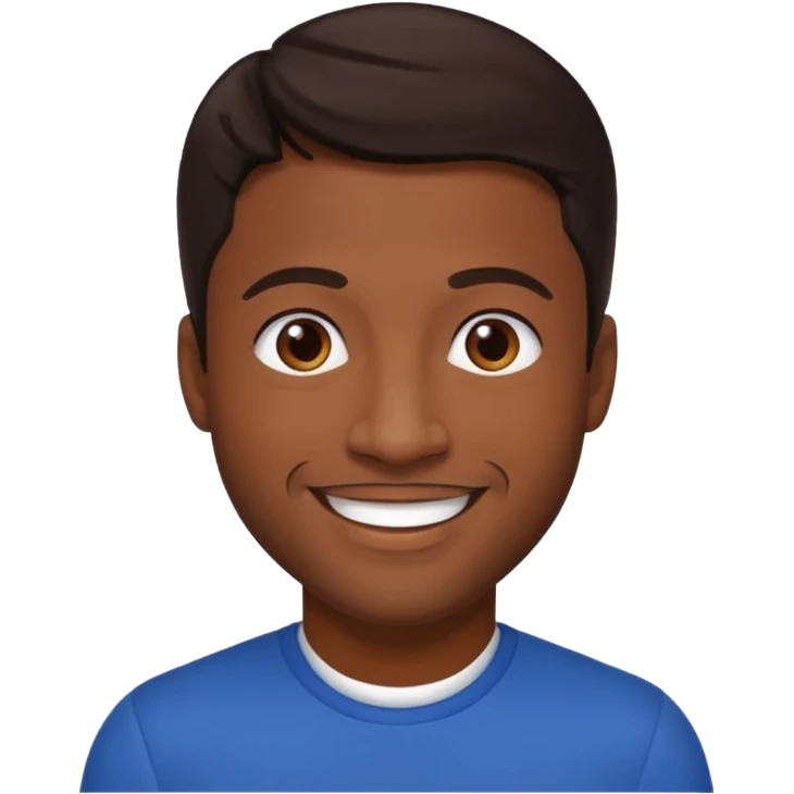 Andre Rison (b.1967) with dark brown hair emoji