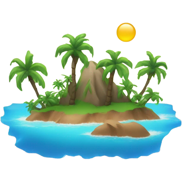 Add island backdrop or palm trees emoji