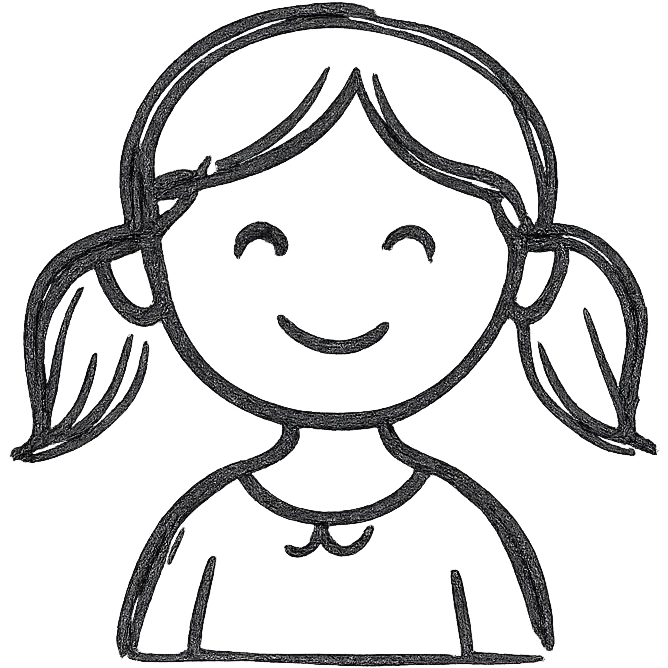 A girl emoji