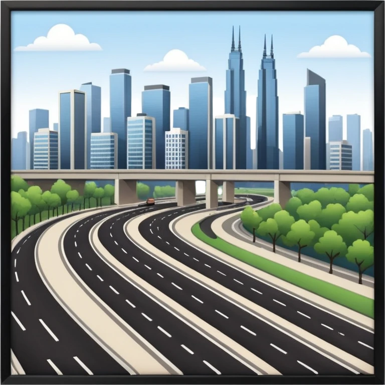 ciudad  y con carretera emoji