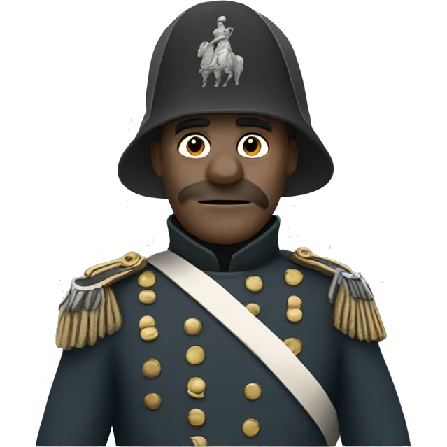 soldier with a bandaged hand in the Crimean War emoji
