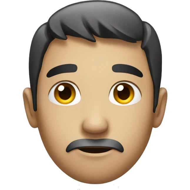 Face looking to the side suspiciously  emoji