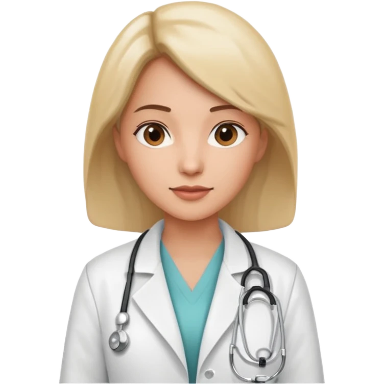 woman doctor emoji