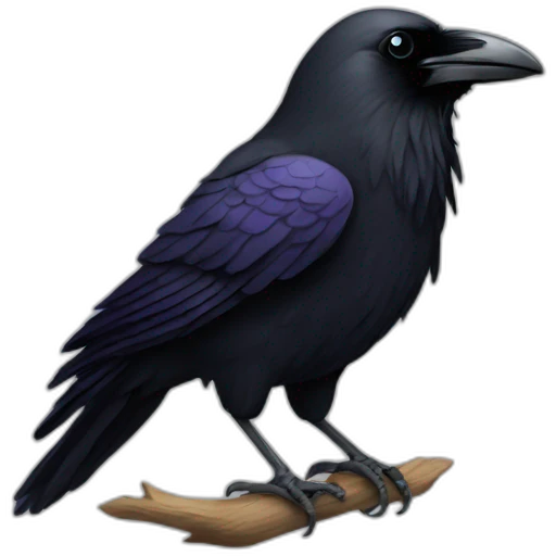 Raven emoji