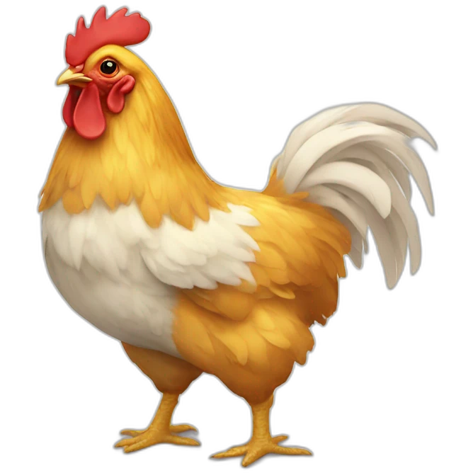 Chickens with pajamas emoji