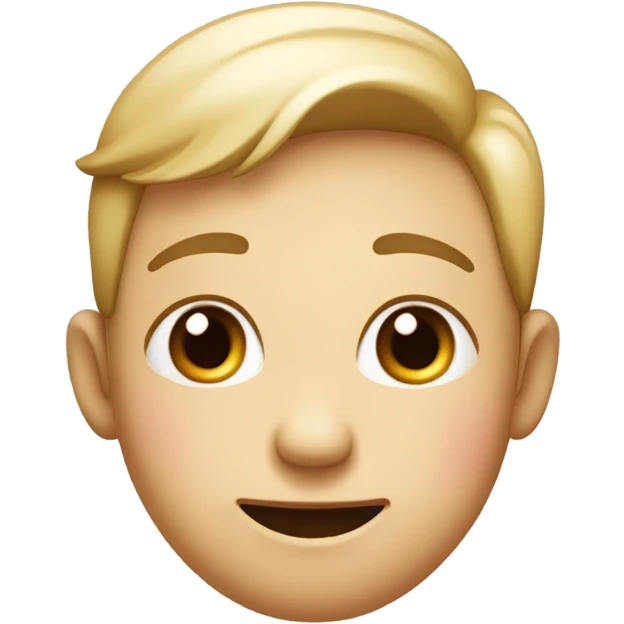 Blushing emoji