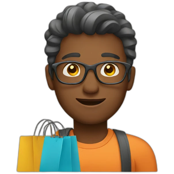 shopping emoji
