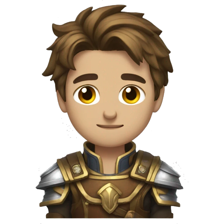 Garen at desk emoji