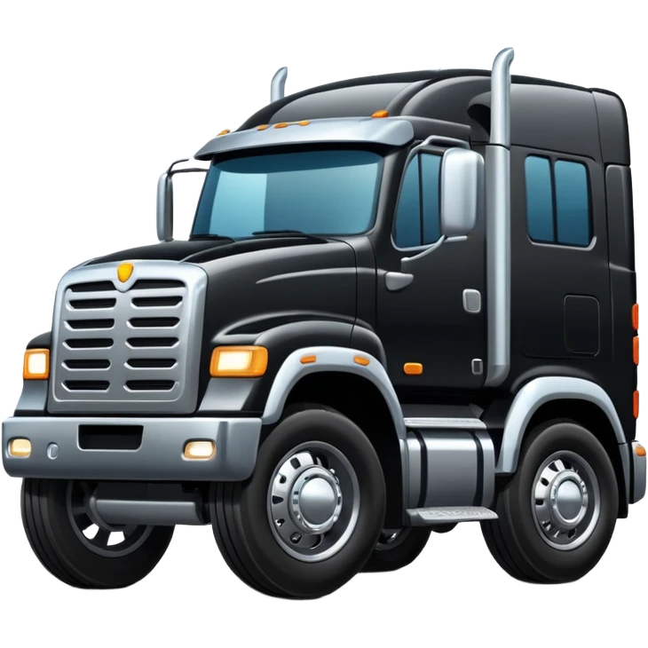 modern truck emoji
