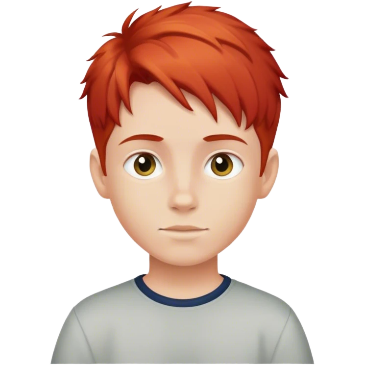 Red hair boy emoji