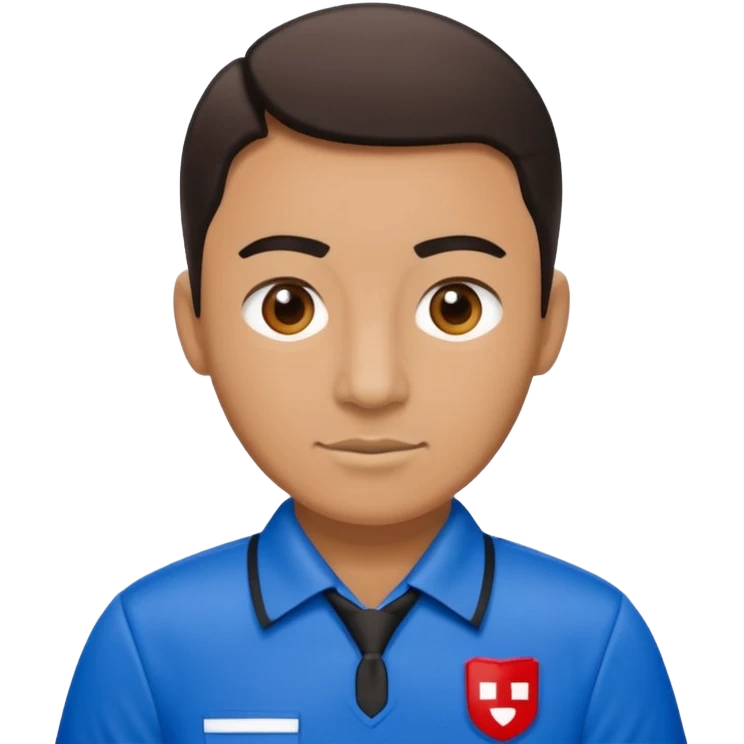 referee blue (#00A3E0) and red (#F9423A) emoji