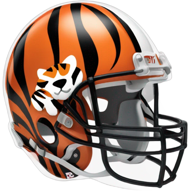 Bengals helmet  emoji