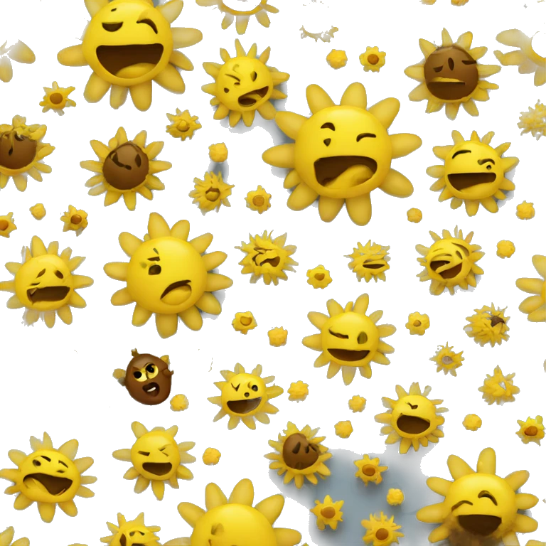 Pollen allergy hell emoji