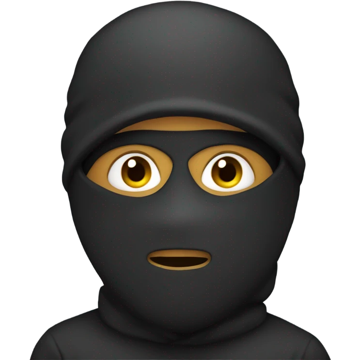 Man with ski mask emoji