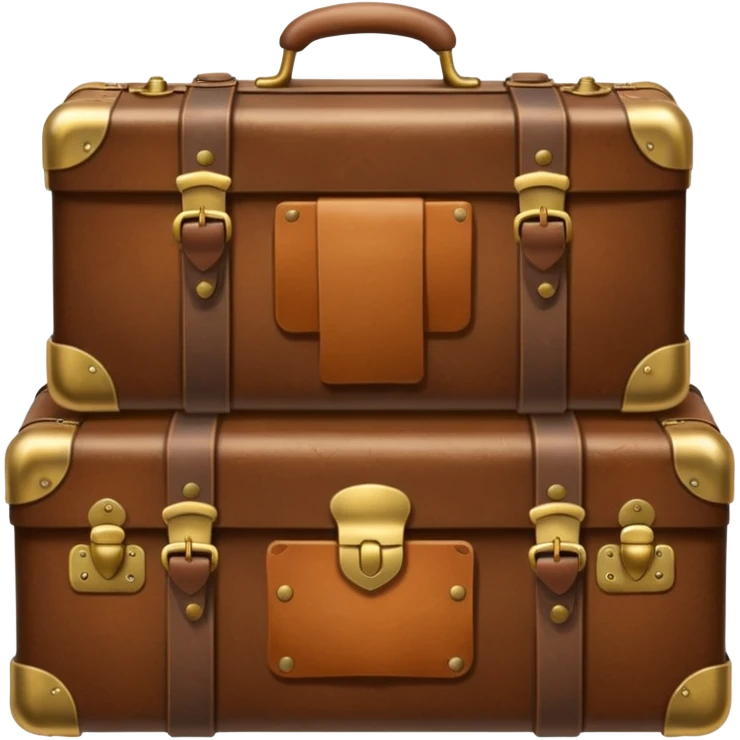 Old style luggage emoji