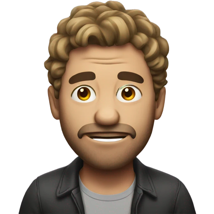 Drunk guy emoji
