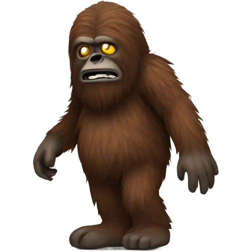 Sick Sasquatch emoji