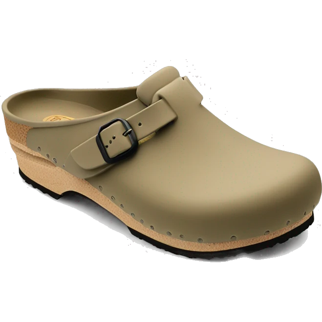 Birken stock Boston clog khaki beige color emoji