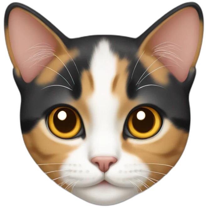 Cat calico emoji