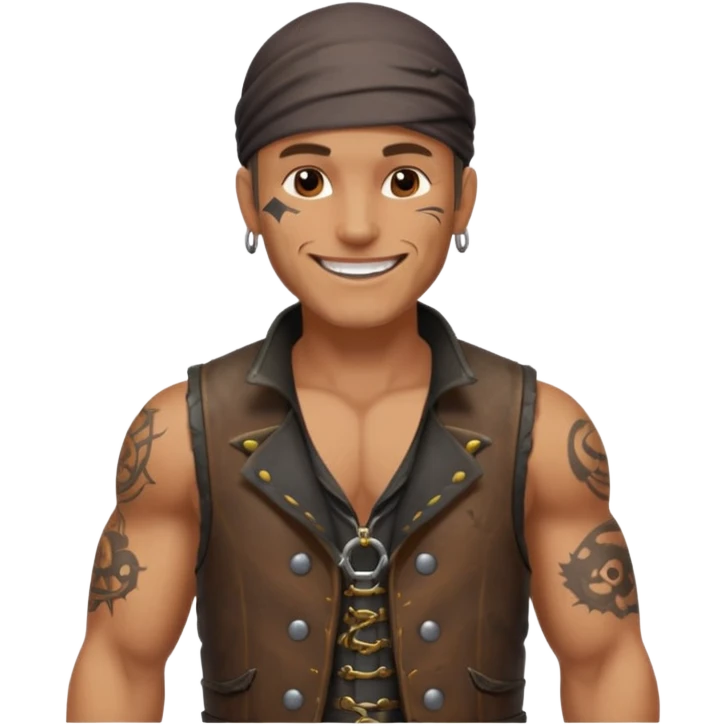 Pirate body emoji