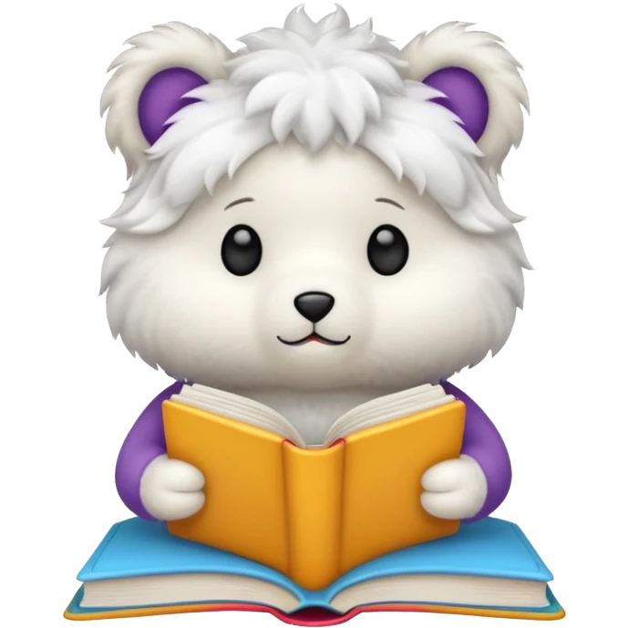 plushie studying for school emoji