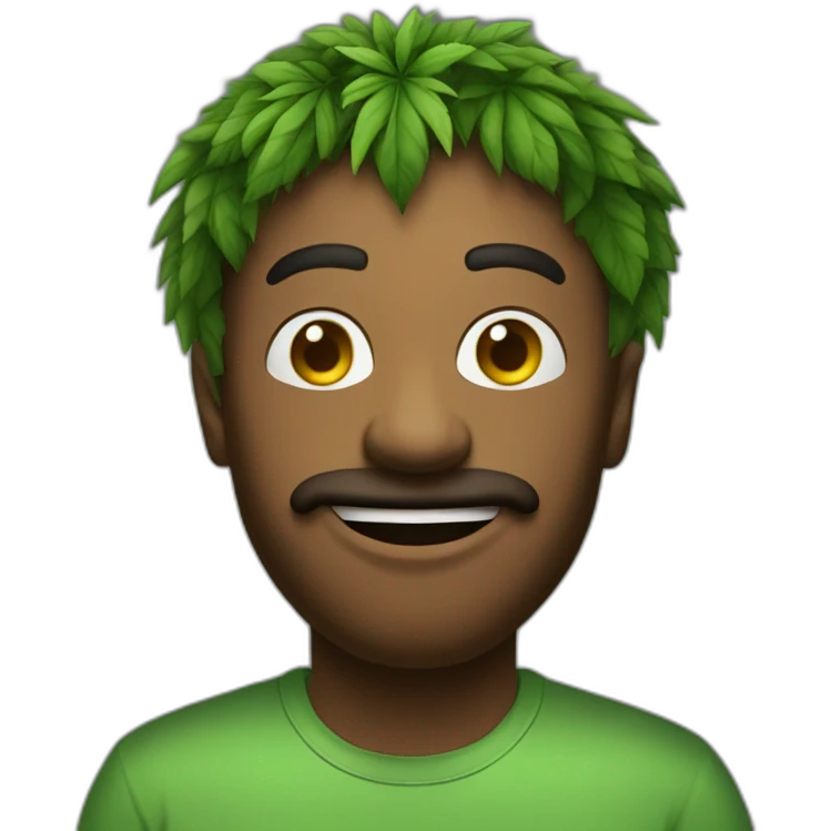 Funny-ganja emoji
