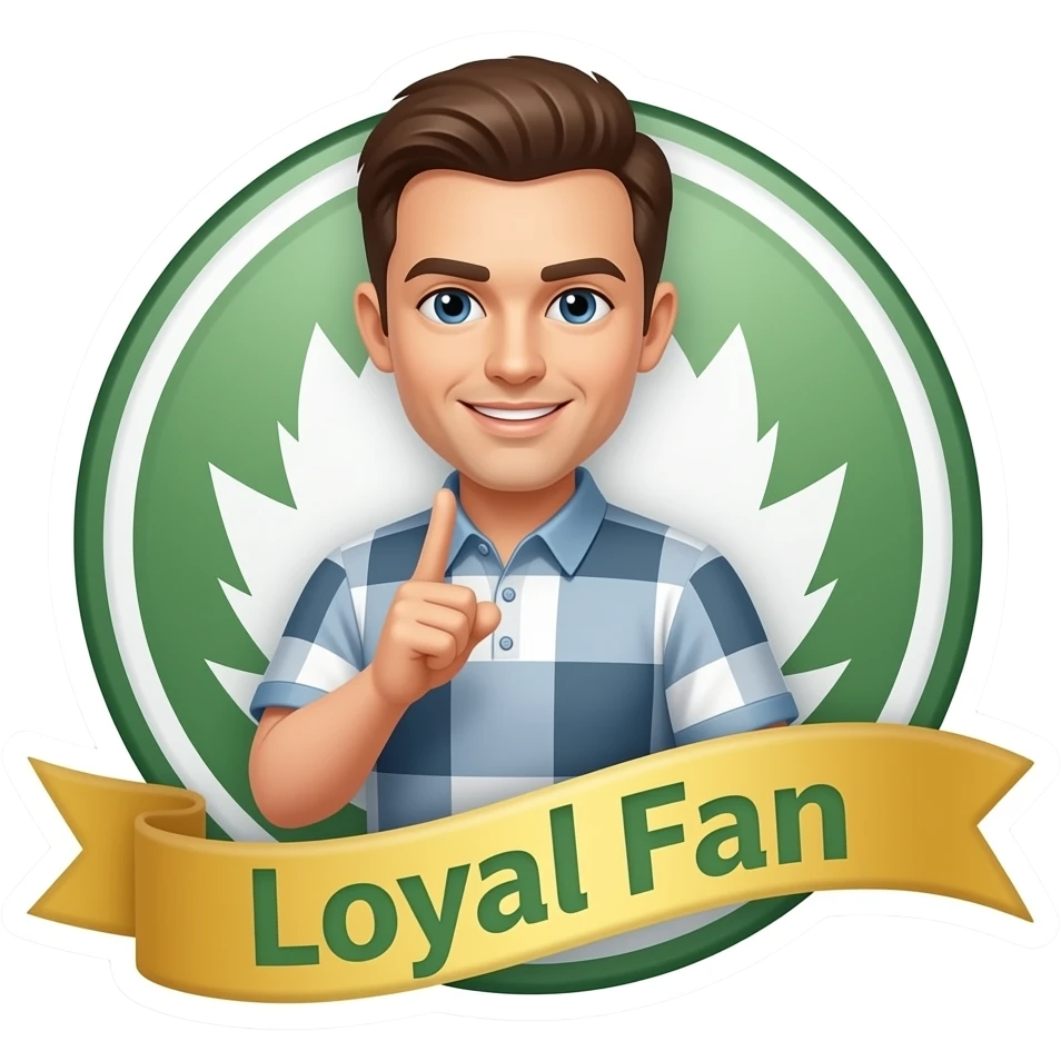make a sticker for loyal fan his name is adam emoji