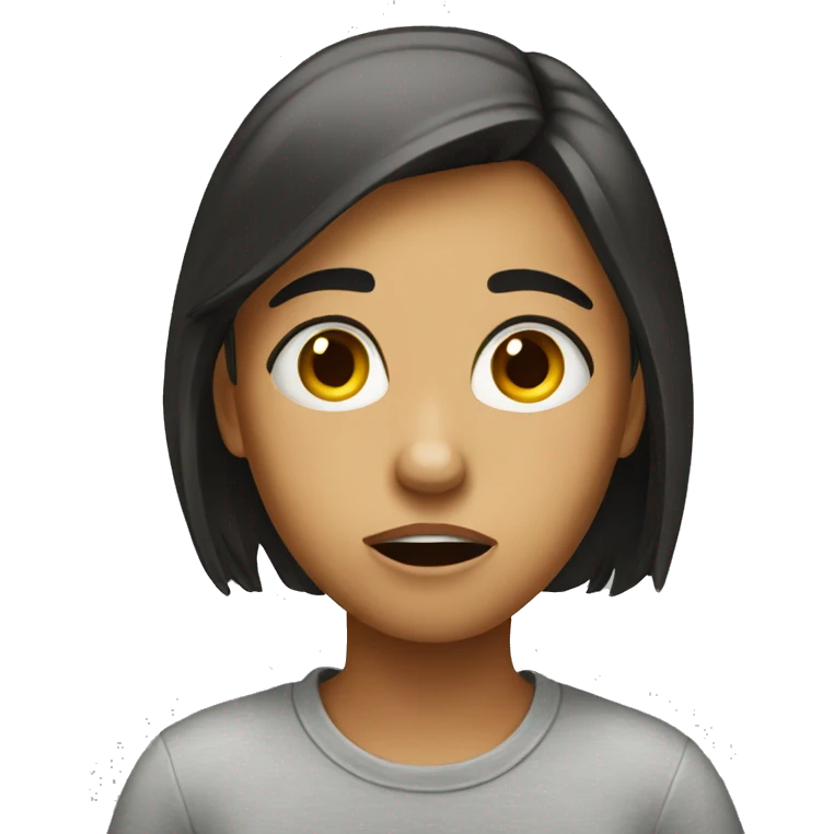 confused girl emoji