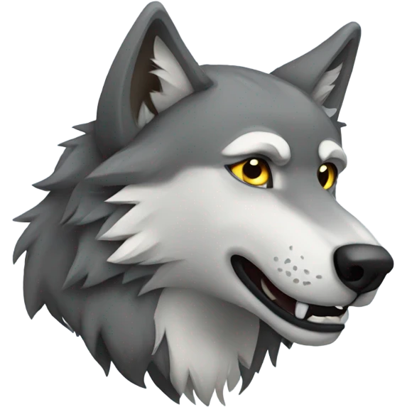 Wolf emoji