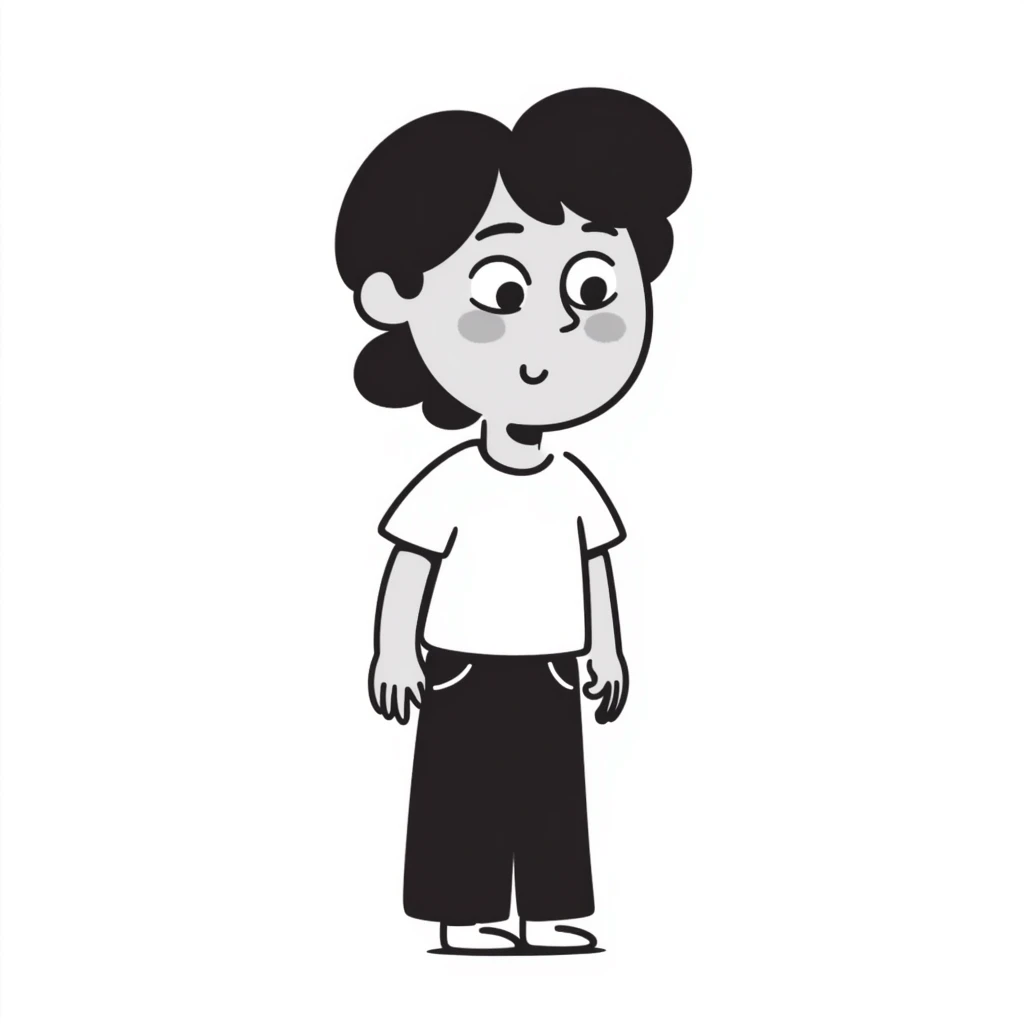 girl with redness under nose emoji