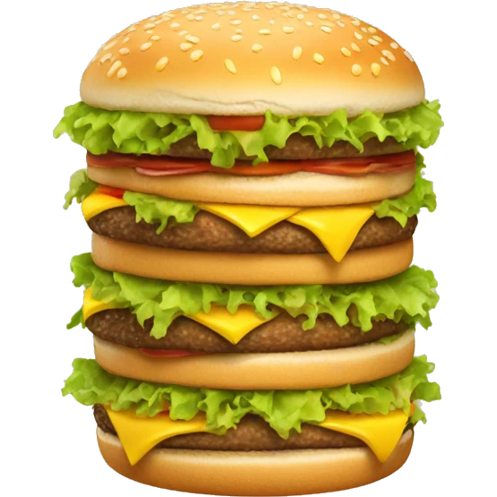 Big Mac  emoji