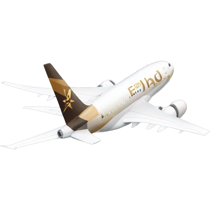 Etihad airways plane emoji