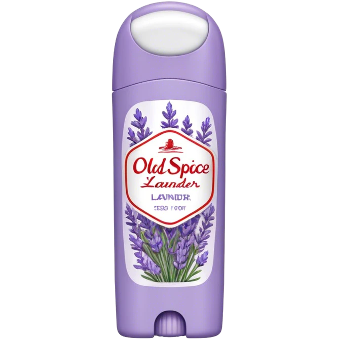 Old Spice lavender-scented deodorant  emoji