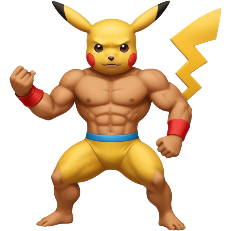 GigaChad picachu emoji