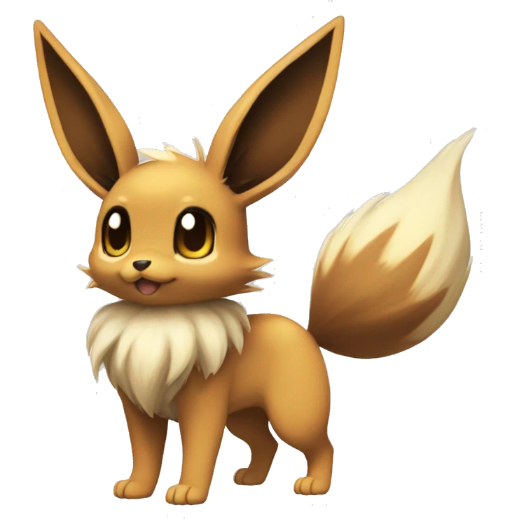 Eevee Evolution Fakémon full body emoji