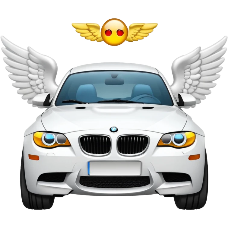 BMW angel lights emoji
