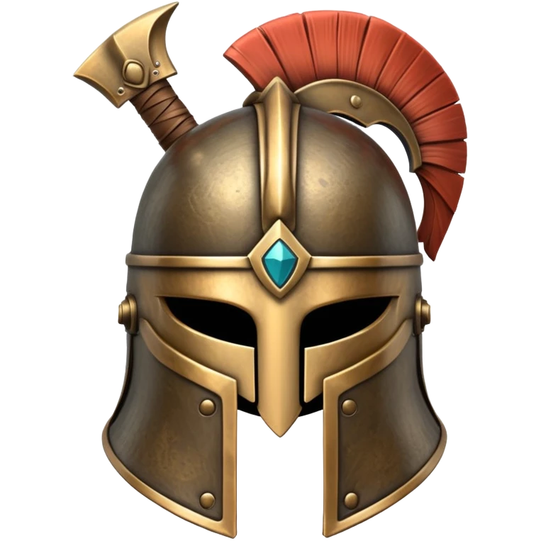 ancient warrior helmet emoji