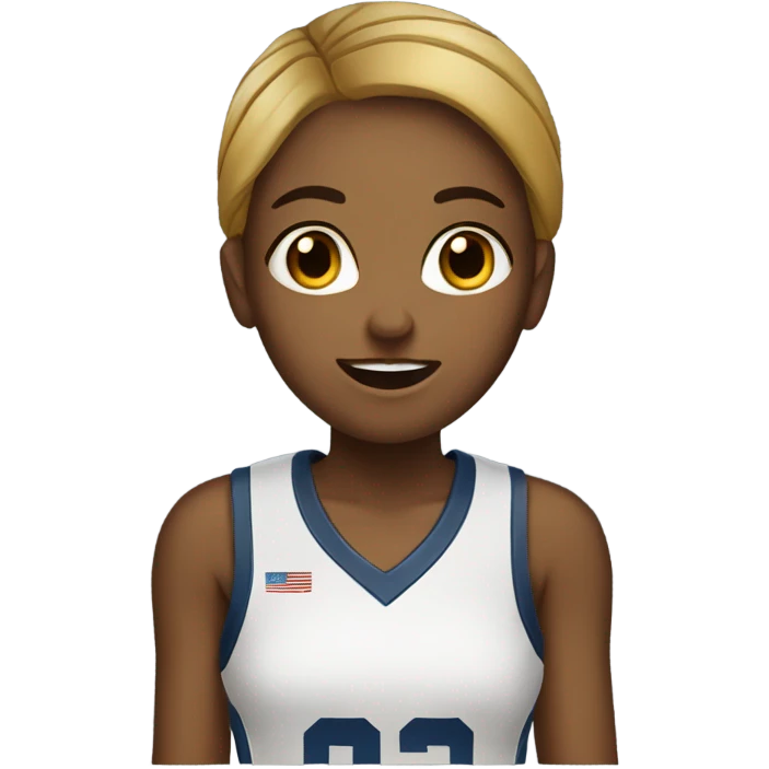 Speaking captain girl basketball  emoji