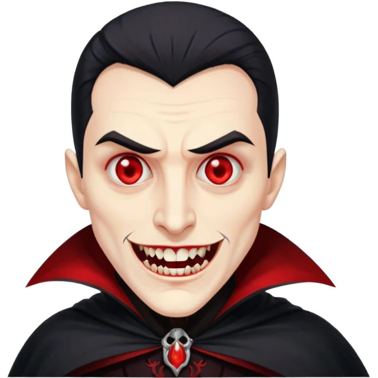 ​Vampire
​Dracula emoji