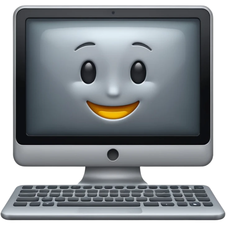 an emoji of a computer emoji