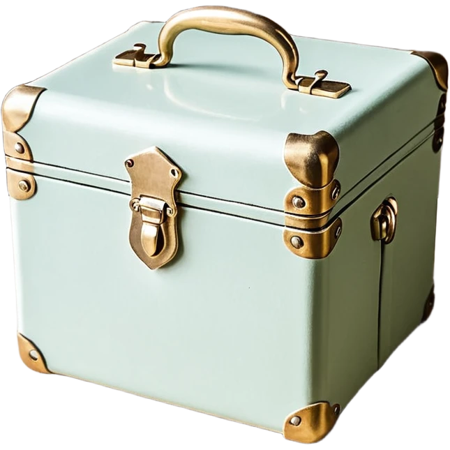 Белый Бумбокс с неоновыми колонками emoji