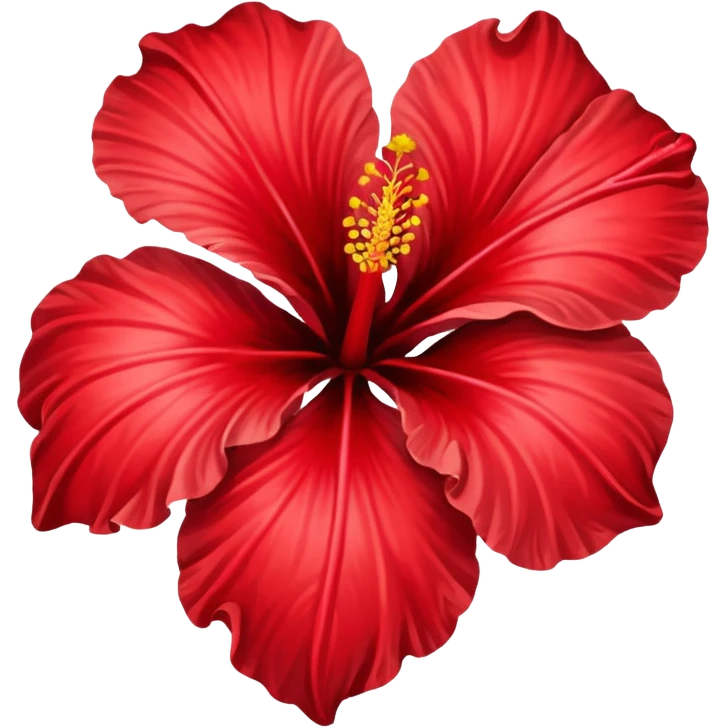 Hibiscus heart emoji