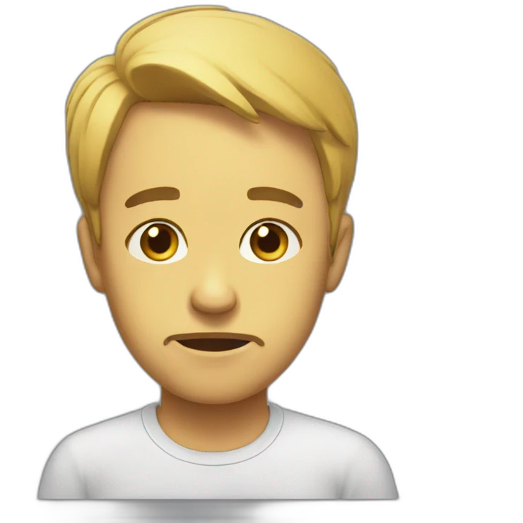 commercial triste emoji