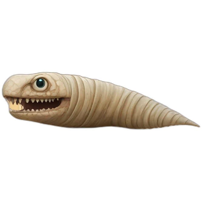 sandworm from arrakis no eyes emoji