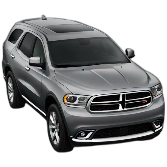 Gray Dodge Durango emoji