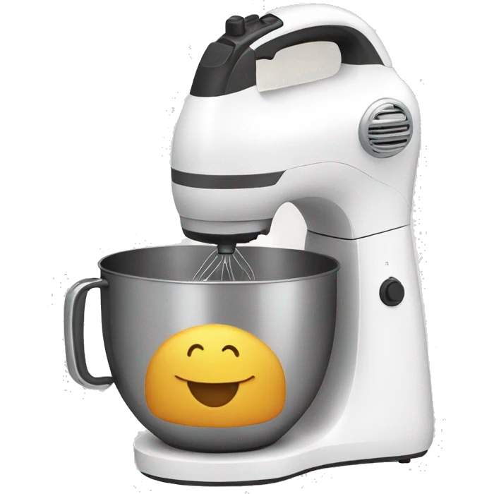 happy mixer emoji