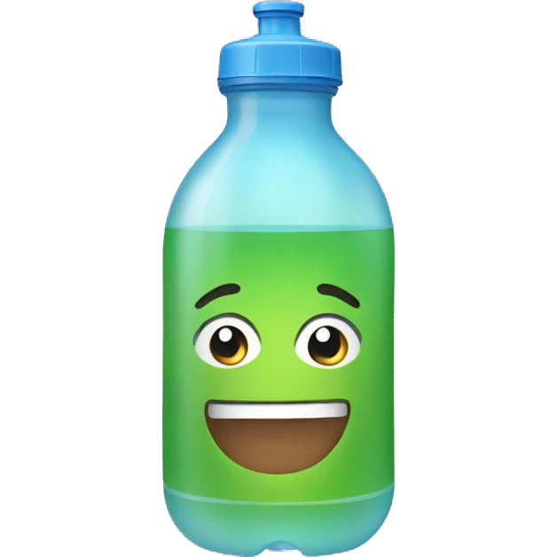 Water bottle emoji
